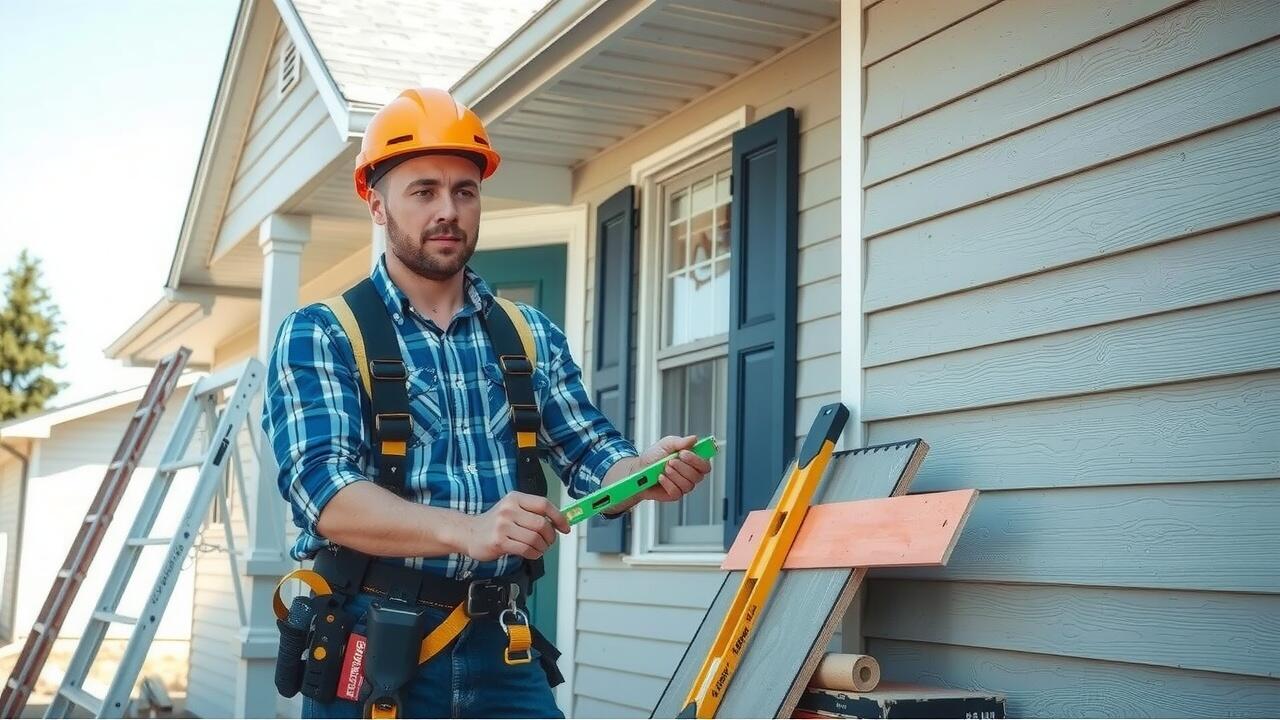 Siding installation